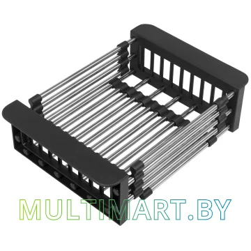 Кухонная мойка ARFEKA ECO AR 500x500+CL AR+DS AR BLACK картинка 5